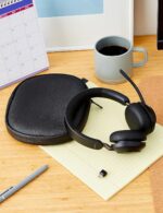 Jabra Evolve2 65 Wireless PC Headset – Noise Cancelling Microsoft Teams Certified Stereo Headphones with Long-Lasting Battery – USB-C Bluetooth Adapter – Black - Image 3