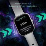 Boat Wave Sigma 3 w/Turn-by-Turn Navigation, 2.01" HD Display, Bluetooth Calling, Crest+ OS, QR Tray, Watch Face Studio, Coins, Emergency SOS Smart Watch for Men & Women(Cool Grey) - Image 4