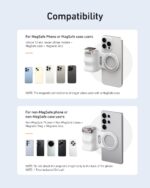 TELESIN Fun Shot Magnetic Phone Camera DSLR Style Shutter Grip for iPhone & Android with Detachable Wireless Shutter Button - MFI Certified - 1/4" Screw (Magentic Grip) - Image 4