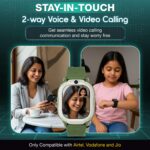 sekyo 'Neo AI' 4G Smart Watch for Kids with AI Learning, Whatsapp, Video Calling, GPS Tracker, Activity Tracker, Habit Coach, 8GB | Edu-Games, Step Counter, Camera, SOS, 4G/5G Sim Card |Parental App - Image 5