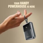 MPower X1 Powerbank |10000mAh Battery Capacity | 22.5W Fast Charging | Built-in Type-C Cable | Dual Quick Charging Port | Battery Display Indicator | Sparkling Finished Design (Black) - Image 3