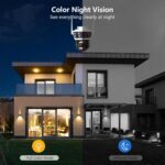 Camate Phoenix Trio 2+2+2MP (4G SIM Based) Triple Lens PTZ Outdoor CCTV Camera | Color Night Vision, Smart Tracking, 2-Way Audio, Weatherproof, 256GB Support - Image 5