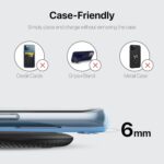 eller santé® 15W Wireless Charger MontClad Series PD & Qi Certified with Type C Cable for iPhone 17/17 Air/17 Pro/17 Pro Max, 16/16 Plus/16 Pro/16 Pro Max, iPhone 15/14/13/12/11 Series - Image 4