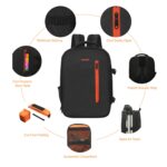 Kamron A51 Backpack Camera Bag with Laptop Compartment for DSLR Camera, Lenses, Tripod Monopod & Other Accessories (Orange) - Image 3