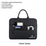 Tabelito® Basic Laptop Sleeve Nylon Case Cover Pouch for 15.6 Inch (39.6cm) Laptop Apple/Dell/Lenovo/Asus/Hp/Samsung/Mi/MacBook/Ultrabook/Thinkpad/Ideapad/Surfacepro (Black) - Image 5