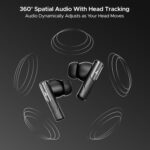 Boat Nirvana Ivy, 50dB Hybrid Active Noise Cancellation, 360º Spatial Audio,Fast Charge,App Support, v5.3 Bluetooth Earbuds, TWS Ear Buds Wireless Earphones with mic (Gunmetal Black) - Image 4