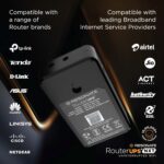 Resonate RouterUPS® NxT | Original Router UPS for 12V WiFi Router & Modem (Supports up to 3A) (7800mAh High-Capacity Backup) | Compact Mini UPS with Intelligent Charging (Up to 6 Hrs Internet) - Image 4