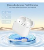 Air Buds pro 2nd Generation Bluetooth 5.4 Earbuds with Deep Bass, Noise Cancelling Headphones for Android, Samsung, and iPhone - Image 3