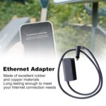 Ethernet Adapter Satellite Internet V2 for Rectangle Dish, Ethernet Adapter Rectangle Dish Antenna Satellite USB Internet Powerline Kit for V2 - Image 4