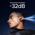 Boat Nirvana Space, 360º Spatial Audio, Active Noise Cancellation (~32dB), 100Hrs Battery,4Mics ENx, Fast Charge, v5.3 Bluetooth Earbuds, TWS Ear Buds Wireless Earphones with mic (Cosmic Black) - Image 4