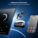 Boat Nirvana Space, 360º Spatial Audio, Active Noise Cancellation (~32dB), 100Hrs Battery,4Mics ENx, Fast Charge, v5.3 Bluetooth Earbuds, TWS Ear Buds Wireless Earphones with mic (Cosmic Black) - Image 5