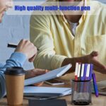4-in-1 Tech Tools Pen – Pen-Shaped Phone Holder with Screwdriver Set (MultiColor) | Mini Gadgets Repair Tool Kit for School, Office & Home | Multifunctional Phone Stand - Image 7