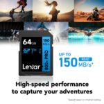 Lexar High-Performance 800x PRO SDHC/SDXC UHS-I Cards BLUE Series 64GB - Image 7