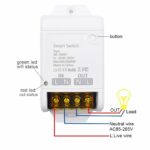 Protium 30A Smart Wireless WIFI with RF Switch Compatible with Alexa, Google home and Smart life app, White (Wifi Router/Hotspot Required) - Image 3