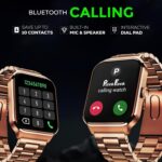 PunnkFunnk NeoLux 1.96” HD Display Smartwatch for Men & Women 2025 with 110+ Sports Modes, Heart Rate, Sleep Monitor, IP68 Waterproof, Answer/Make Calls for Android & iOS(Metal Gold) - Image 4
