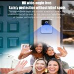 DEVIANT Wireless WiFi Video Doorbell Camera with Indoor Chime - Real-time Two-Way Audio, Night Vision, HD Resolution Smart Door Bell - Image 4
