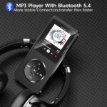 Sounce 16GB Mini MP3 Music Player with Bluetooth 5.4, HiFi Lossless Sound, Video Playback, Voice Recorder, FM Radio, E-Book Reader, and Loudspeaker | Expandable up to 128GB (Black) - Image 4