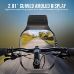 PunnkFunnk Newly Launched Fitrivo SmartWatch 2.01" Curved AMOLED Display, 100+ Watch Faces, Crown Control, 100+ Sports Modes, Health Tracking, Bluetooth Calling, IP67, for Men & Women (Black) - Image 5