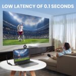 50m Extender HDMI Wireless Plug and Play 50M HDMI Transmitter and Receiver 1080P HD WiFi for Laptop to TV. (50 Meter Wireless HDTV Extender). Black. - Image 4