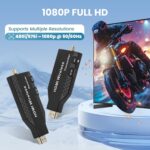 50m Extender HDMI Wireless Plug and Play 50M HDMI Transmitter and Receiver 1080P HD WiFi for Laptop to TV. (50 Meter Wireless HDTV Extender). Black. - Image 5