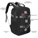 Pro-Runner 414 DSLR/SLR Camera Backpack with Raincover & Antitheft Laptop compartment Camera Bag - Image 7