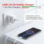 LRIPL USB Charger 5V 2A 10W Fast Charging Adapter | BIS Certified Wall Charger for Smartphones, Power Banks, Bluetooth Devices | Safe, Durable & Compact Mobile Charger – White - Image 4