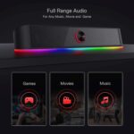 Redragon GS560 Adiemus 4 Watt 2.0 Channel USB Soundbar (Black) - Image 4