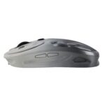 Arctic Fox Alien-X Gaming Wireless Mouse, Tri-Mode (2.4G/Bluetooth/Wired), 4800 DPI, 1000Hz Ergonomic Hollow RGB Rechargeable Type-C for Mac/Laptop/iPad/Office (Silver) - Image 4