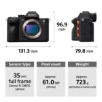 Sony Alpha ILCE-7RM5 Full-Frame High Resolution 61 MP Camera | Artificial Intelligence for Human Pose Estimation | Real-time AF | Movie Recording 8K 24p + Rechargeable Battery (NP-FZ100) - Image 4
