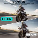 AUSHA 6K Action Camera with Dual Touch Screens | 50MP Ultra HD Photo |170° Wide Angle Lens | EIS Stabilization | Waterproof 30M | WiFi Connectivity | Remote | 256GB SD Card Support Vlogging Camera - Image 3