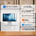 Lenovo IdeaCentre AIO 13th Gen Core™ i7-13620H 27" QHD Touch IPS (32GB RAM/1TB SSD/Windows11/Office 24/3Wx2 Harman Speakers/Wireless EOS Keyboard & Mouse, Cloud Grey), F0HM00PNIN All-in-One Desktop - Image 3
