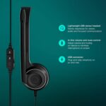 EPOS PC 8 USB A On-Ear Stereo Wired Headset with Microphone, Wired Headphones, Inline Volume Control, Mute Function, Noise-Canceling Microphone, for Laptop, PC, Mac - Online Calls, Teaching - Image 4