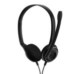 EPOS PC 8 USB A On-Ear Stereo Wired Headset with Microphone, Wired Headphones, Inline Volume Control, Mute Function, Noise-Canceling Microphone, for Laptop, PC, Mac - Online Calls, Teaching - Image 6
