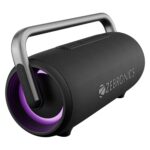 ZEBRONICS AXON 100 Portable Party Bluetooth Speaker, 90W RMS, Quad Drivers + Dual Passive Radiators, IPX5, Upto 6 Hours Playback, Rapid Charging, BT | USB | AUX | TWS, Fabric Finish, RGB, Deep Bass - Image 6