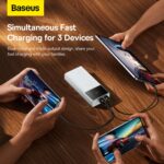 Baseus Star-Lord Power Bank, 30000mAh Capacity, 22.5W Fast Charging, Dual USB Ports, Digital Display - Image 3