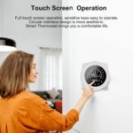 ZigBee Smart Thermostat for Water Heating Digital Temperature Controller Large LCD Display Touch Button Voice Control Compatible with Google Assistant & Amazon Alexa/Xiaodu/Tencent - Image 3