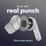 Mivi DuoPods Echo Earbuds [New Launch], 60 Hours Playtime, AI-ENC for HD Calls, 13mm Drivers, IPX 4.0, BT v5.3, Made in India True Wireless Bluetooth Ear Buds - Image 4