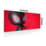 Gadgets WRAP Extra Large Desk Mat Mouse Pad 12 x 32 Inch, Anti-Slip, Spill-Resistant, Ideal for Home, Office, Gaming Setups - Chibi Spiderman - Image 3
