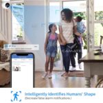 Camate Hybrid 4G Sim Based + Wi Fi Based 3MP Smart Indoor CCTV Camera | Baby Monitoring Surveillance | Motion Detection & Tracking | Night Vision | 2-Way Audio | Support 256GB Micro SD Card - Image 6