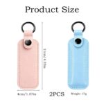 2PCS Pendrive Case(Light Blue & Light Pink), Pen Drive Case, Waterproof Pendrive Cover, Durable PVC Material, Protects from Scratches and Dust, Ideal for Professionals, Students and Travelers - Image 3