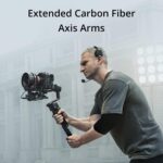 DJI RS 3 Pro Combo - 3-Axis Gimbal Stabilizer for DSLR and Cinema Cameras, Automated Axis Locks, Extended Carbon Fiber Axis Arms, 4.5kg (10lbs) Tested Payload, LiDAR Focusing, O3 Pro Transmission - Image 4