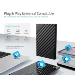 CARE CASE 500GB Portable External Hard Drive USB 3.0, High Speed Data Transfers, Supports Windows, Linux and Mac OS Systems, Compatible with, PlayStations, TV, and Other Devices.(k) - Image 4