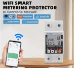 XPR3SS Taxnele 63A TUYA WiFi Bidirectional Meter Smart Earth Leakage Over Voltage Under Voltage Over Current Earth Leakage Surge Protector Relay Switch Energy Power kWh Smart Life - Image 3