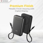Neopack Powerlink 15W Magsafe, 10000 mAH Magnetic Wireless Power Bank with Digital Display for iPhone 12/13/14/15/16/17 Series and 20W Fast Charging for USB-C Enabld Devices (Black) - Image 5