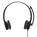 Logitech H151 Wired On Ear Headphones with Mic (Black) - Image 5