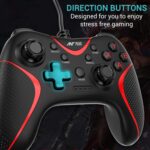 Leo 200 Wired Gamepad with Integrated Force Feedback, ABXY Keys, Ergonomically Design, 1.8m USB Cable for PC - Image 3