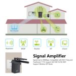 WiFi Range Extender, Wireless Signal Booster for Home, 300Mbps Wireless Internet Network Repeater WiFi Amplifier Coverage Up to 25 Devices Long Range - Image 3