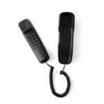 Hola! TF 510 Corded Landline Phone, Wall/Desk Mountable, Clear Call Quality, Compact Design, Redial/Mute/Hold Function (Made in India) (Black) - Image 4