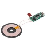 Electrobot 5W 10W 15W Fast Wireless Charger Module with Micro Type-C Port PCBA Circuit Board with Coil DIY Wireless Charging Transmitter for Mobile Phone Projects and Custom Builds, Green - Image 3