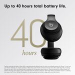 Beats Studio Pro- Wireless Bluetooth Noise Cancelling Headphones - Spatial Audio, USB-C, Up to 40H Battery Life, 10 min Fast Charge for 4H Battery Life, Apple & Android Compatible - Black - Image 4
